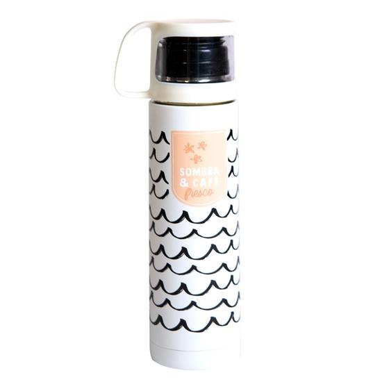 Imagem de Garrafa Térmica 500ml com Caneca - Sombra & Café Fresco UATT