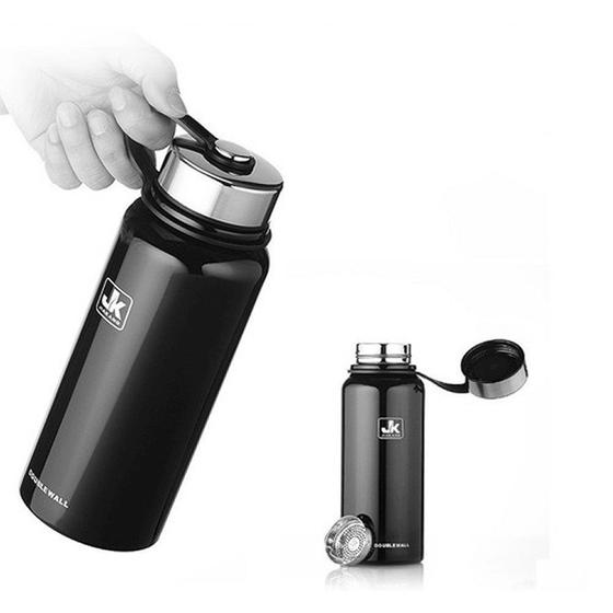 Garrafa Térmica Aço Inox A Vacuum Bottle Água Suco 1200ml Menor preço em Garrafa Térmica Aço Inox A Vacuum Bottle Água Suco 1200ml