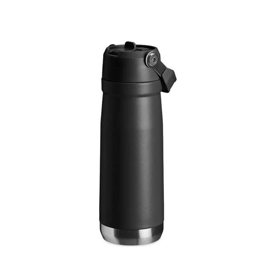 Garrafa Térmica Aço Inox Canudo 550ml Academia Esporte Menor preço em Garrafa Térmica Aço Inox Canudo 550ml Academia Esporte