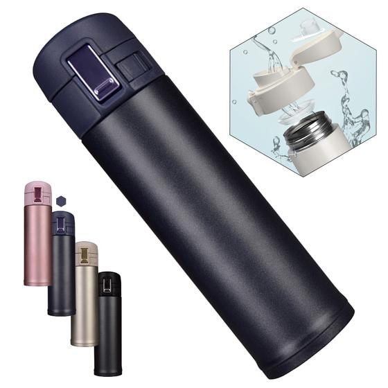 Garrafa Térmica Aço Inox Vacuo Perfeita Pra Academia Fitness Menor preço em Garrafa Térmica Aço Inox Vacuo Perfeita Pra Academia Fitness