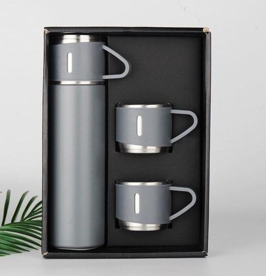 Garrafa Térmica aço inoxidável isolado Thermos Cup Frasco de vácuo de grande capacidade Garrafa de água de viagem Caixa de presente de b Menor preço em Garrafa Térmica aço inoxidável isolado Thermos Cup Frasco de vácuo de grande capacidade Garrafa de água de viagem Caixa de presente de b