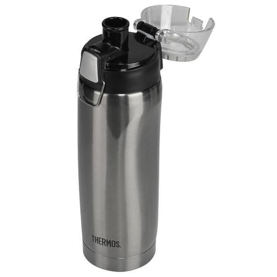 Imagem de Garrafa Térmica Água Aço Inox c/ Tampa Alça 530ml Thermos