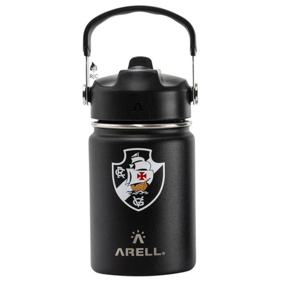 Imagem de Garrafa Térmica Arell Straw Flask 355ml Flamengo Fluminense  Vasco