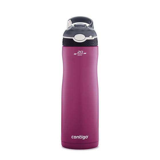 Garrafa Térmica Autospout Inox Contigo 591ml Rosa - Garrafa Térmica ...