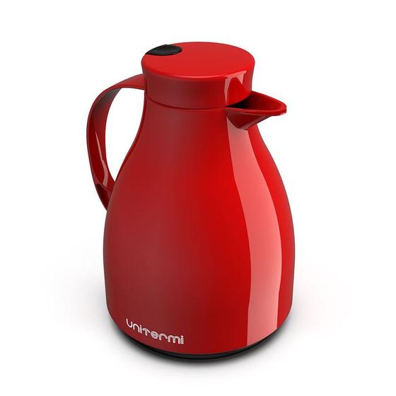 Imagem de Garrafa Térmica Bule C/ Gatilho 1,0 Litro Café Chá Leite Chimarrão