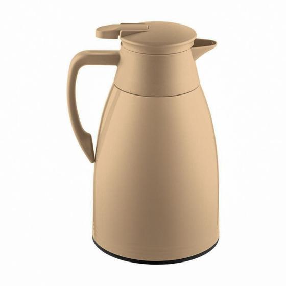 Imagem de Garrafa Térmica Bule com gatilho Café Água Chá Mesa 1L
