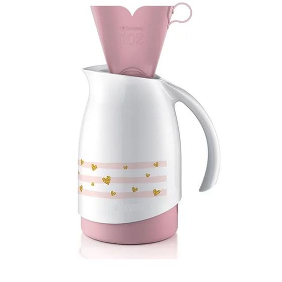 Imagem de Garrafa Térmica Bule Com Suporte Para Filtro 700ml - Sanremo