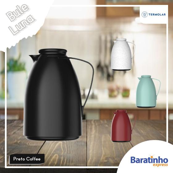 Garrafa Térmica Bule Luna C/ Infusor De Chá 1 Litro Termolar - Garrafa ...