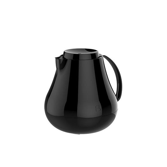 Imagem de Garrafa Termica Bule Preto Sonetto Cafe Cha 400ml