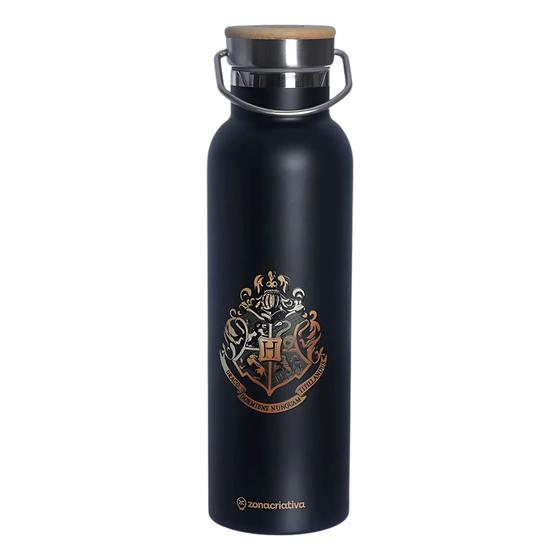 Imagem de Garrafa Térmica Camp Hogwarts 600ml Aço Inox Harry Potter Zona Criativa - 10073197