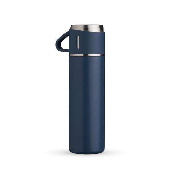 Imagem de Garrafa Térmica Caneca 450Ml Aço Inox - Azul