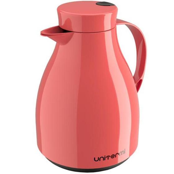 Imagem de Garrafa Térmica Com Gatilho Unitermi Paris 500 Ml Salmão