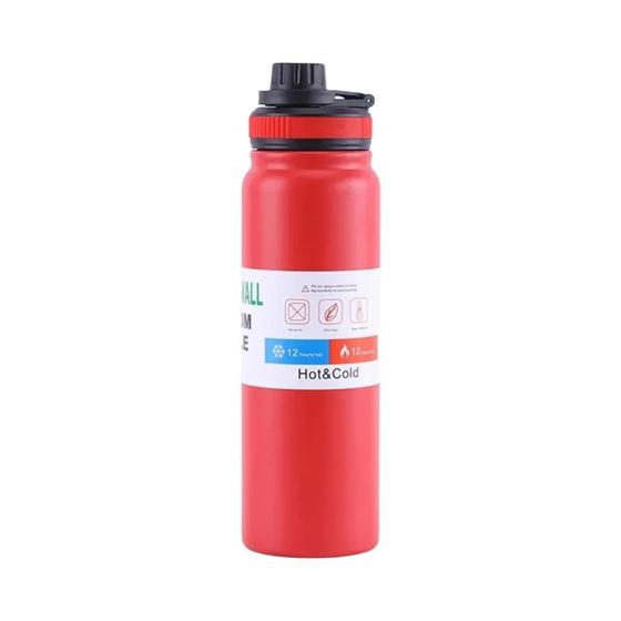 Imagem de Garrafa Térmica de Aço Inoxidável Portátil - 600ml/800ml com Filtro de Chá