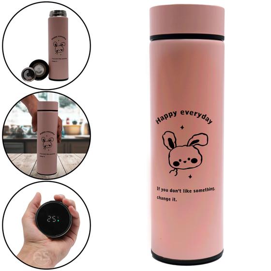 Garrafa Térmica de Aço Inoxidável Portátil Infusor de Chá Menor preço em Garrafa Térmica de Aço Inoxidável Portátil Infusor de Chá