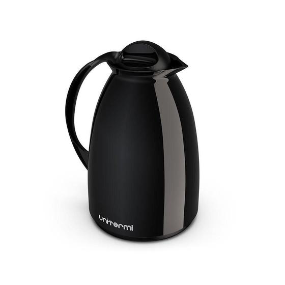 Imagem de Garrafa Térmica De Café Preta Unitermi Pratica 650Ml
