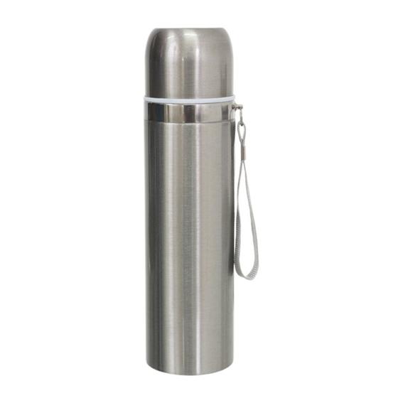 Imagem de Garrafa Térmica de Inox Com Alça 450ml Para Sublimação Prata