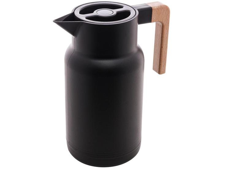 Garrafa Térmica de Plástico Lyor 1L Organic Preta Menor preço em Garrafa Térmica de Plástico Lyor 1L Organic Preta