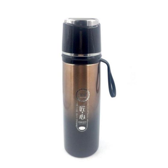 Imagem de Garrafa Térmica Em Aço Inox Com Botão Fast Click 500 ML