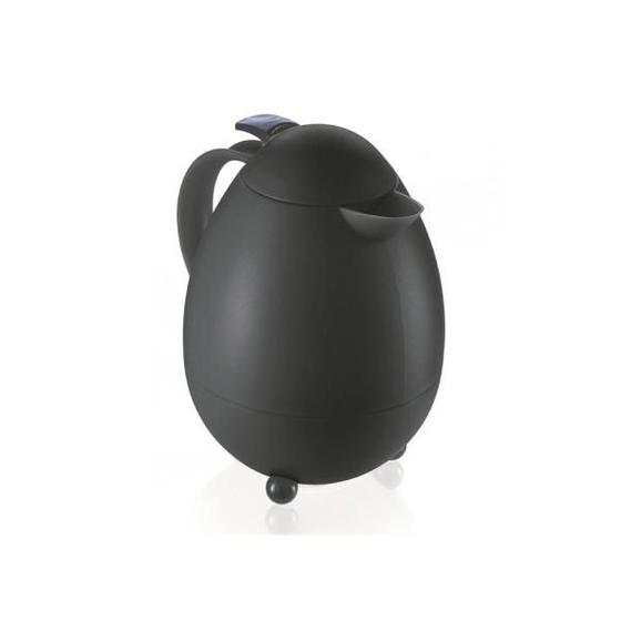 Garrafa T rmica Em Pl stico Leifheit Columbus 1 Litro Preto Garrafa 