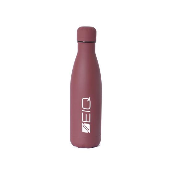 Imagem de Garrafa Térmica Emborrachada Zeiq 500ml Marsala