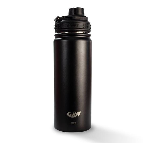 Imagem de Garrafa Térmica Gaw Sport 500 ML Original  - Preto