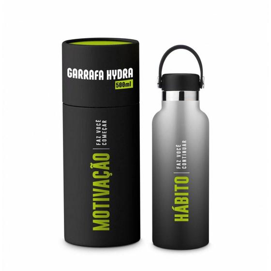 Imagem de Garrafa termica hydra 500ml academia corrida - motivacao - Brasfoot Presentes