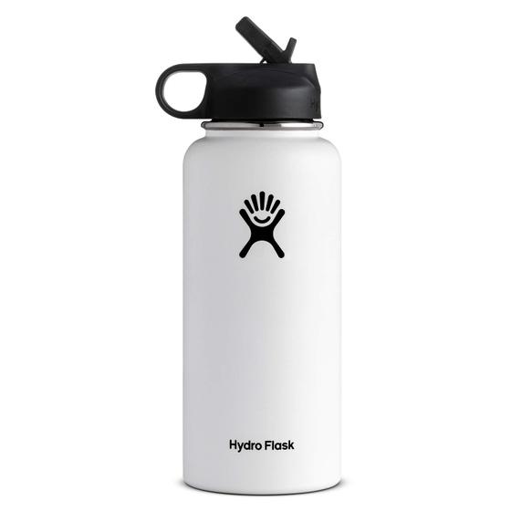 Imagem de Garrafa Térmica Hydro Flask 946ml com Tampa de Palha - Isolada a Vácuo