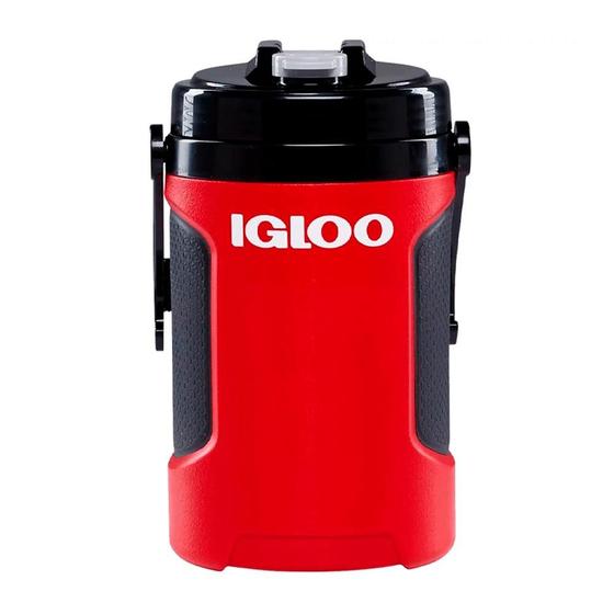 Garrafa Termica Igloo 1.9L Latitude Pro c/Man Red c/ Alça 31301 Menor preço em Garrafa Termica Igloo 1.9L Latitude Pro c/Man Red c/ Alça 31301