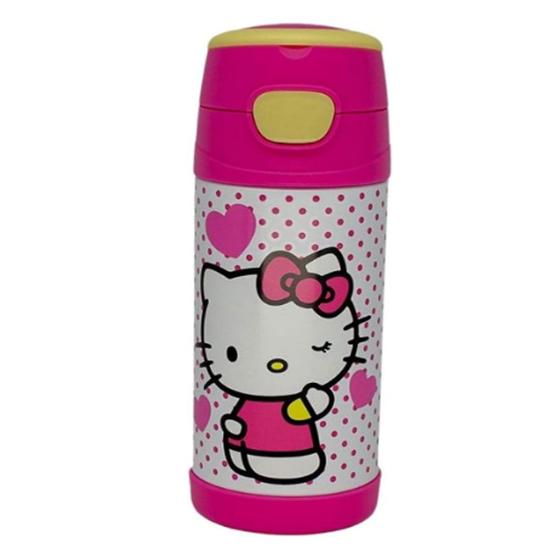 Imagem de Garrafa Térmica Infantil 350ML Hello Kitty Zona Criativa