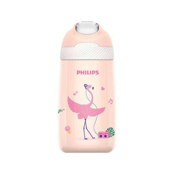 Imagem de Garrafa Térmica Infantil Philips Flamingo 350ml AWP2652PK