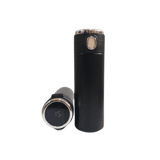Imagem de Garrafa Térmica Inox 400 Ml Com Medidor De Temperatura