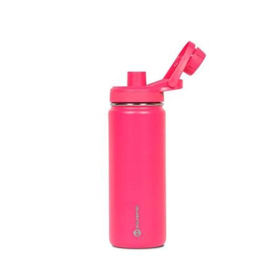 Imagem de Garrafa Térmica Inox 500 ml para bebidas quentes ou frias com tampo com bico - Rosa GT