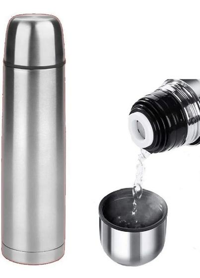 Imagem de Garrafa Térmica inox 500 ml TERMO Pequena Café Água Suco