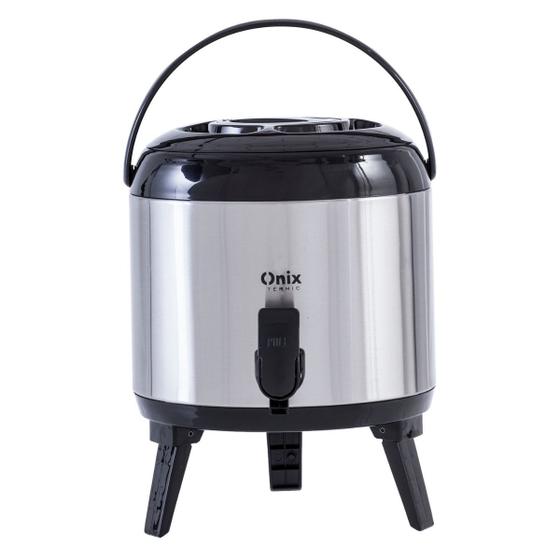 Garrafa Térmica Inox Botijão P/ Café Hotel/Eventos 5,5l Menor preço em Garrafa Térmica Inox Botijão P/ Café Hotel/Eventos 5,5l