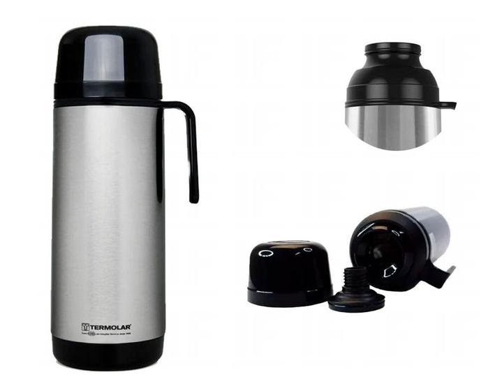 Garrafa Térmica Inox Café Chá Agua Quente E Fria Menor preço em Garrafa Térmica Inox Café Chá Agua Quente E Fria