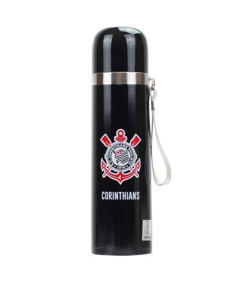 Imagem de Garrafa Térmica Inox Corinthians 500Ml