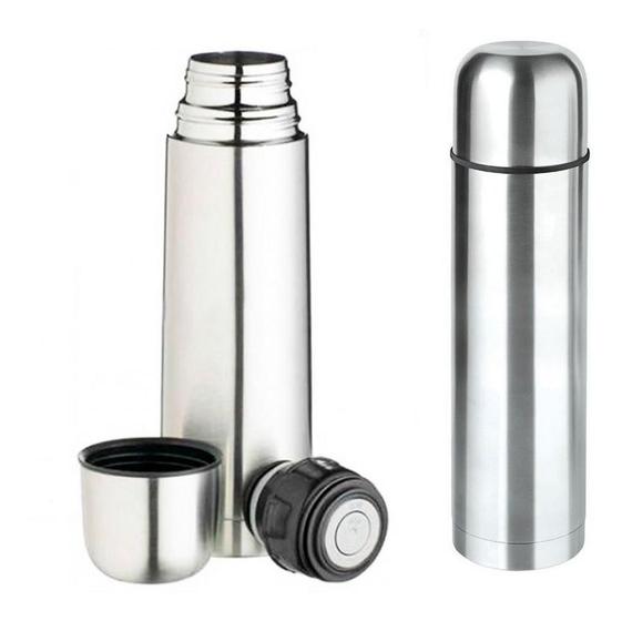 Imagem de Garrafa Térmica Inox Parede Dupla 500Ml Quente E Gelado