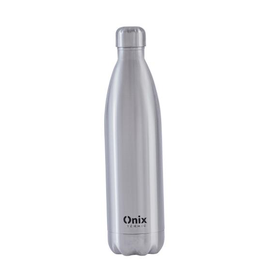 Garrafa Térmica Inox Parede Dupla - Onix Termic 1000ml Menor preço em Garrafa Térmica Inox Parede Dupla - Onix Termic 1000ml
