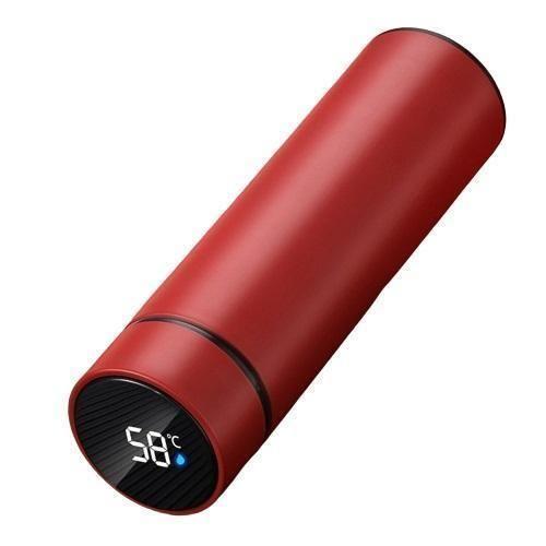 Imagem de Garrafa Termica Inteligente Aço Inox 500Ml Com Display Led