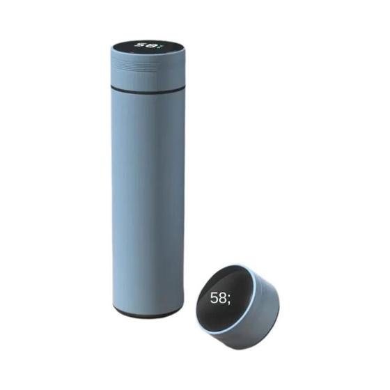 Imagem de Garrafa Térmica Inteligente de Aço Inoxidável 500ml com Display de Temperatura