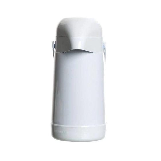 Imagem de Garrafa Térmica Magic Pump 500 Ml Branco Termolar 54716 Café