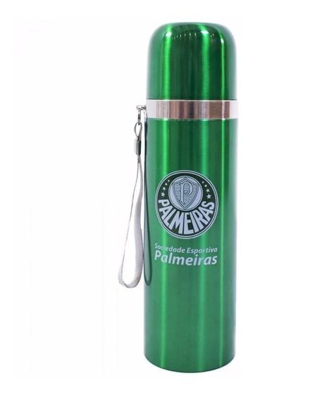 Garrafa Térmica Palmeiras 500ml Aço Inox HB500A-3A Menor preço em Garrafa Térmica Palmeiras 500ml Aço Inox HB500A-3A