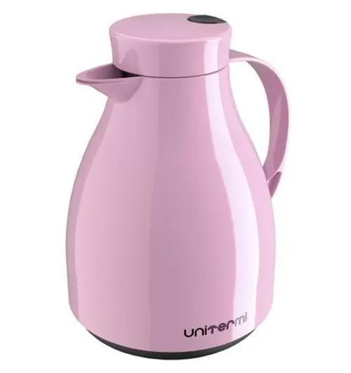 Imagem de Garrafa Térmica Paris 500Ml Com Gatilho Unitermi - Rosa