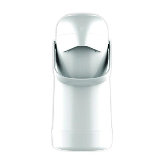 Garrafa Térmica Pressão Magic Pump Branca Termolar Menor preço em Garrafa Térmica Pressão Magic Pump Branca Termolar