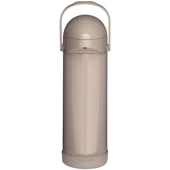 Garrafa Térmica Pressão Nobile 1,0 L Bege Mor Menor preço em Garrafa Térmica Pressão Nobile 1,0 L Bege Mor