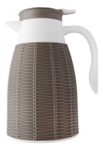 Imagem de Garrafa Termica Rattan 1l Luxo Cores Café Quente