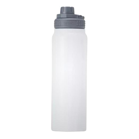 Imagem de Garrafa Térmica Squeeze Academia Quente Frio Inox 800 Ml Academia 