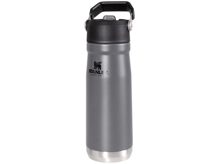 Garrafa Térmica Stanley 650ml Flip Straw Cinza Menor preço em Garrafa Térmica Stanley 650ml Flip Straw Cinza