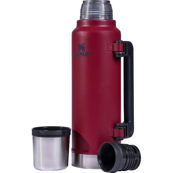 Imagem de Garrafa Termica Stanley Classic Legendary Bottle com Alca - Vermelho 1.4L