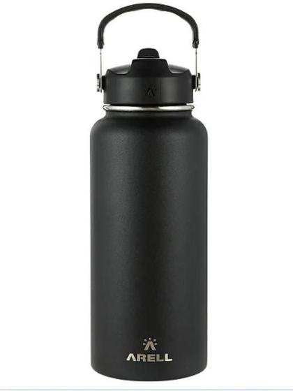 Imagem de Garrafa Termica Straw Flask 946Ml Blacksand